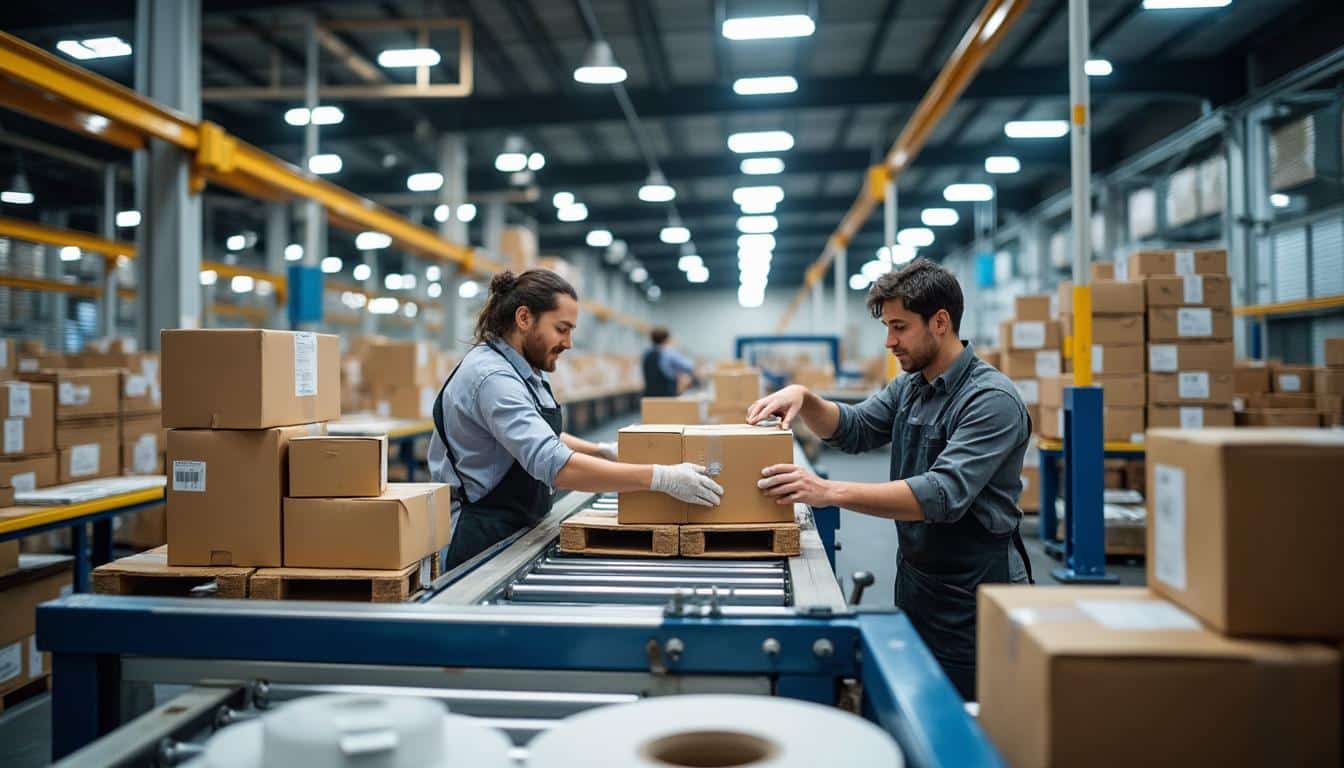 Méthodes efficaces pour l’emballage et la livraison de biens professionnels