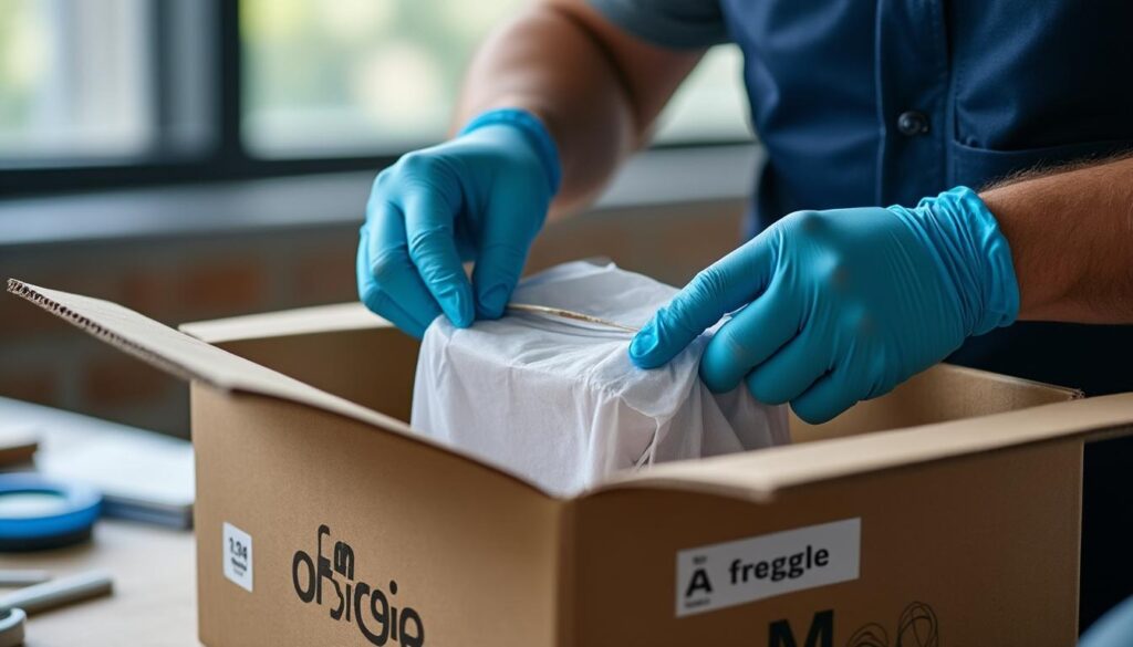 Comment assurer la sécurité des colis fragiles lors de l’emballage pour la livraison