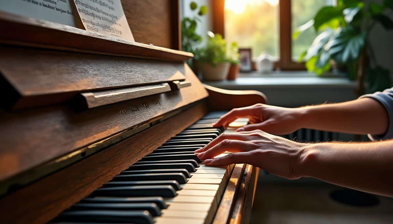 Illustration: Comprendre le piano droit et ses caractéristiques essentielles