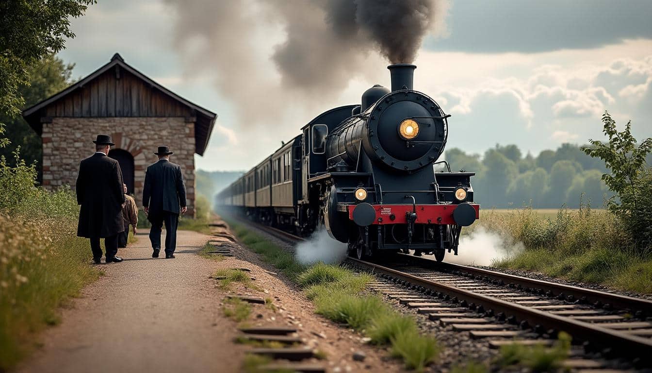 Les premiers trains en France : naissance et impact du chemin de fer