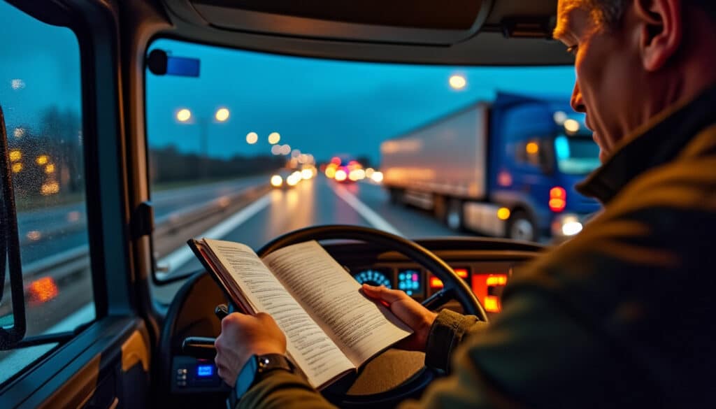 Amplitude du chauffeur routier de 15h la nuit : règles et conseils