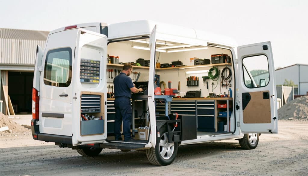 Camion atelier : usages, fonctionnement et équipements