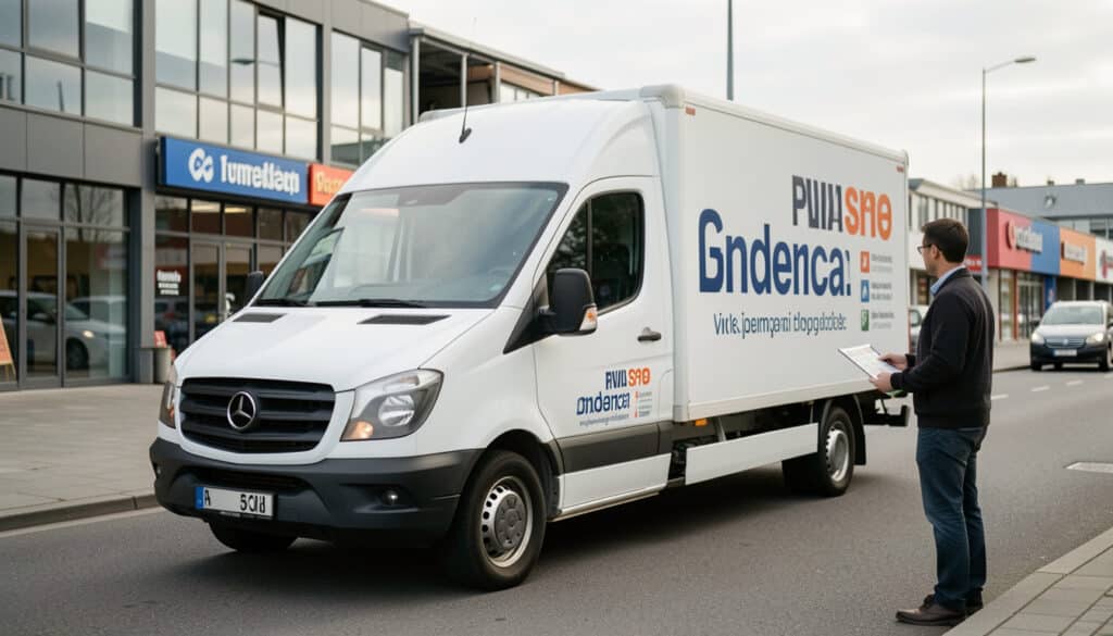 Publicité sur camion : formats, règles et budget