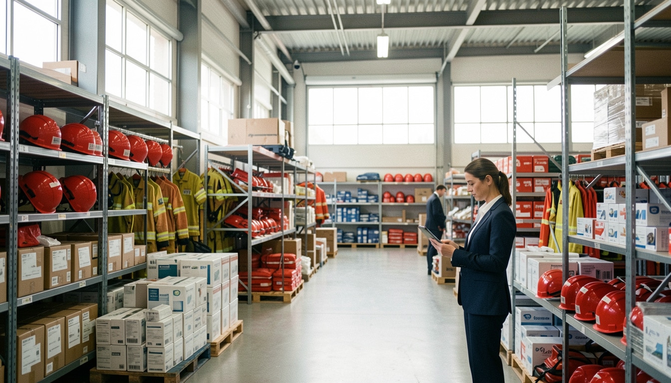 Direction logistique du SDIS 28 en Eure-et-Loir