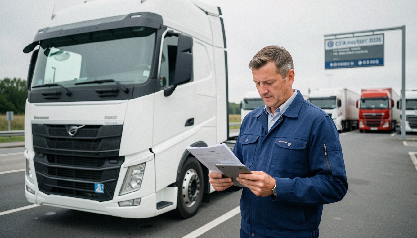Congé de fin d’activité des routiers en 2026