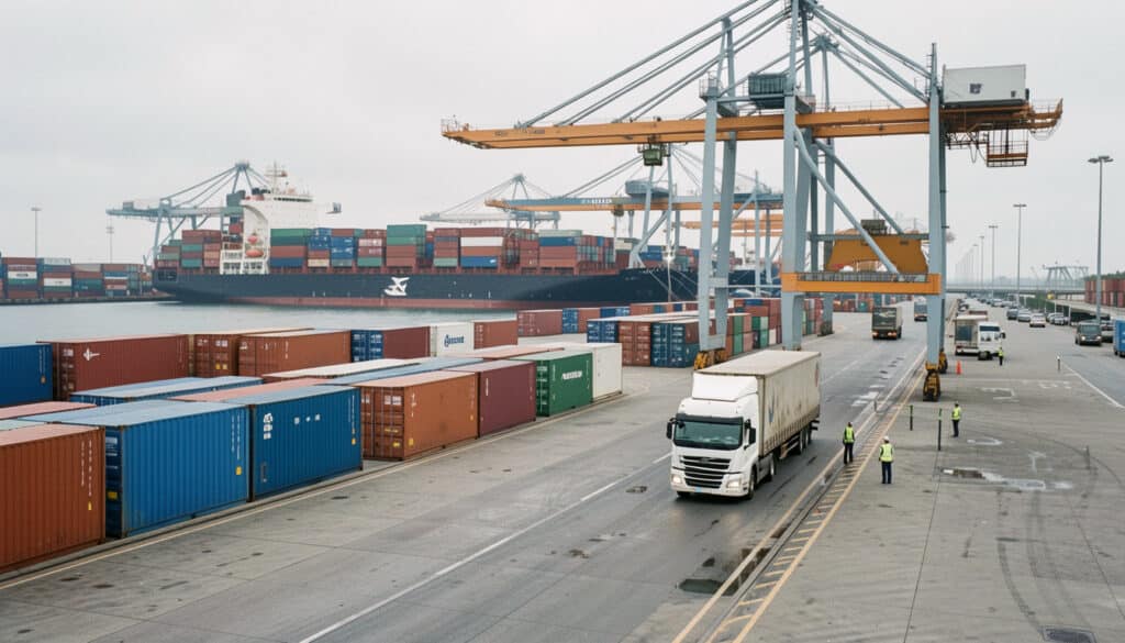 Transport de conteneur maritime : options et devis